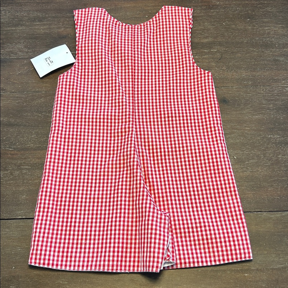 New with Tags The Proper Peony Red Check Sailboat Jon Jon - Picture 3 of 7